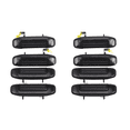 thumbnail image 1 of 8Pcs Car Front Rear Outer Door Handle Black for Montero V31 V32 V33 V43 V46 V47, 1 of 9