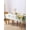 Yellow Lavender, variant on Yellow Lemon Table Cloth, Floral Flower Butterfly Watercolor White Waterproof Tablecloth for Rectangle Tables, Reusable Washable Fabric Table Cover for Restaurant Kitchen Dining Tables 54"x108"
