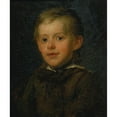 thumbnail image 3 of Charles T. Webber 20x23 Black Modern Framed Museum Art Print Titled - Portrait of a Boy (1868), 3 of 5