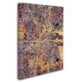 thumbnail image 2 of Trademark Fine Art 'Dublin Ireland City Map II' Canvas Art by Michael Tompsett, 2 of 3