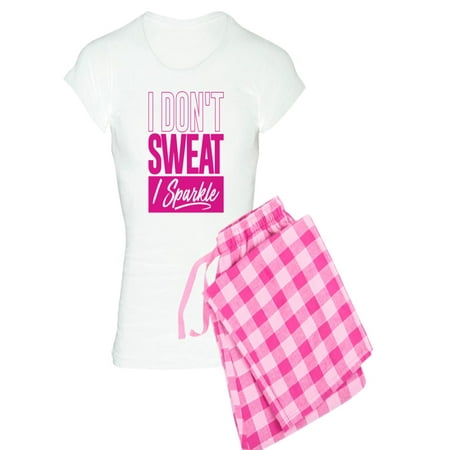 

CafePress - I Don t Sweat Pink - Women s Light Pajamas