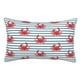 thumbnail image 1 of Fotbe Cute Red Crabs With Nautical Funda de Almohada Decorativa Estilo Occidental, Lujo en Algodón, Fundas para Almohadas King, Cojín Estampado para Decoración del Hogar-14"x20", 1 of 6