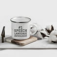 thumbnail image 2 of Koyal Wholesale Stainless Steel Campfire Coffee Mug, #1 Speech Language Pathologist, 1-Pack, 2 of 4