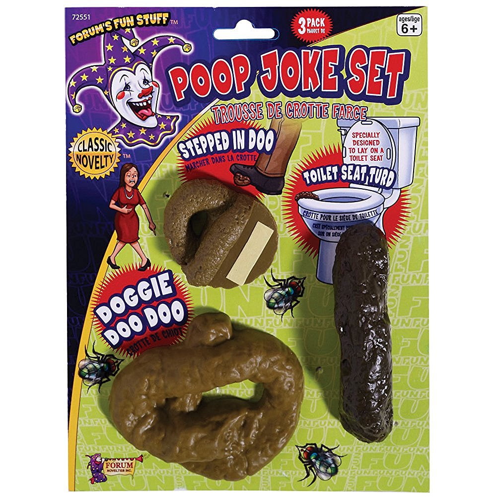 Forum 3pc Poop Joke Set