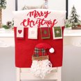 thumbnail image 1 of Precio de fábrica, fundas para sillas navideñas de Papá Noel, funda para silla de comedor de dibujos animados, funda para silla de comedor para banquete en casa, 1 of 4
