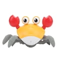 thumbnail image 4 of Crab Crawling Toy, Crawling Crab Toy USB Rechargeable With Music Light For Birthday Gift Orange, 4 of 8