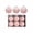 Pink, variant on Kbndieu Blue Christmas Tree Balls Ornaments, 6PCS 3.15" Pre-Strung Hanging Ornament Decorations, Shatterproof Xmas Bulbs Plastic Hanging Balls for Xmas Tree Holiday Party Decor