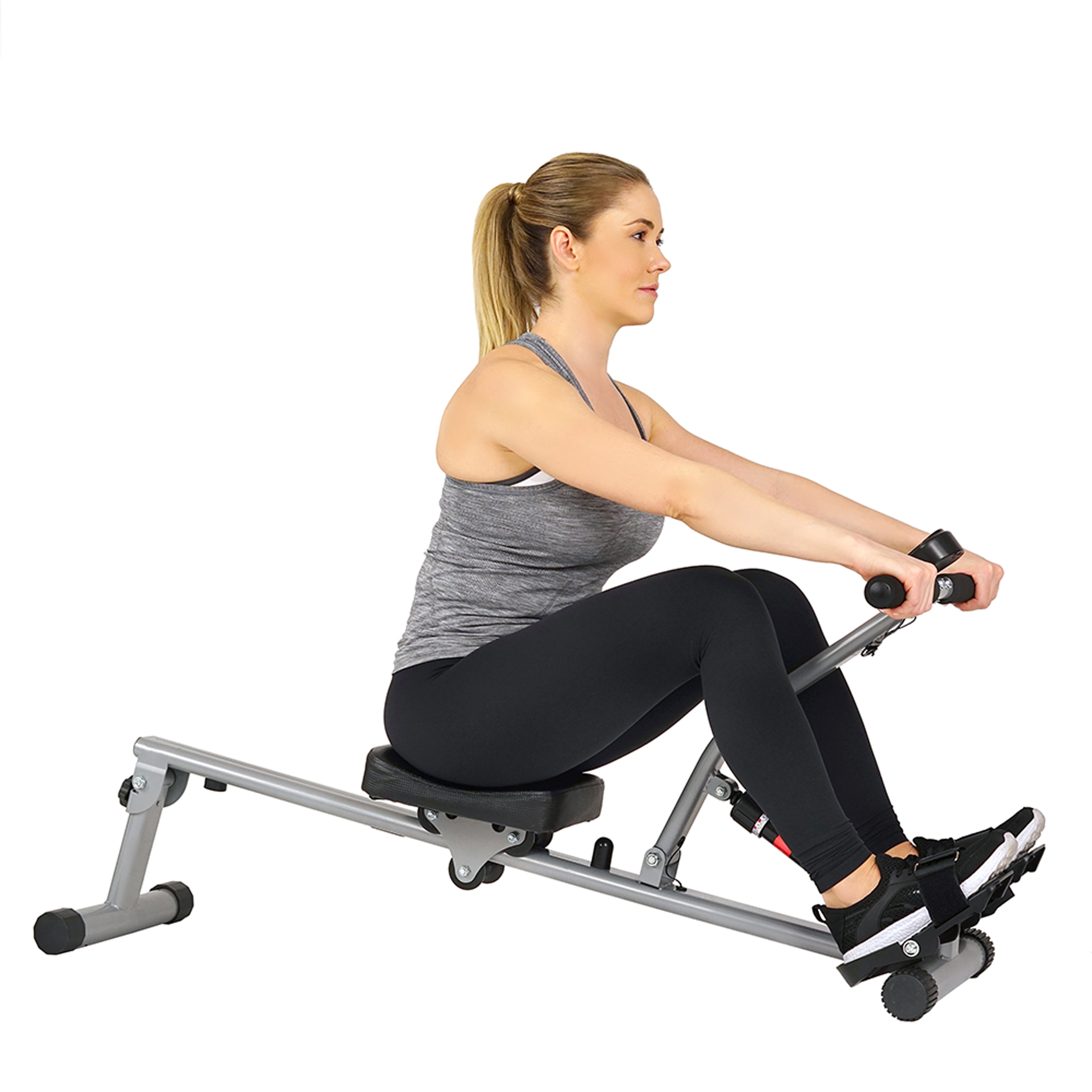 Sunny Health & Fitness Unisex Adult SF-RW5720 Rowing Machines Black One Size 