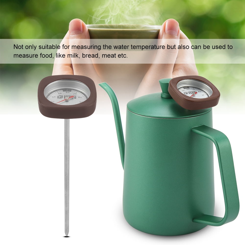 Coffee Kettle, Teapot, With Thermometer Comfortable Handle For Home