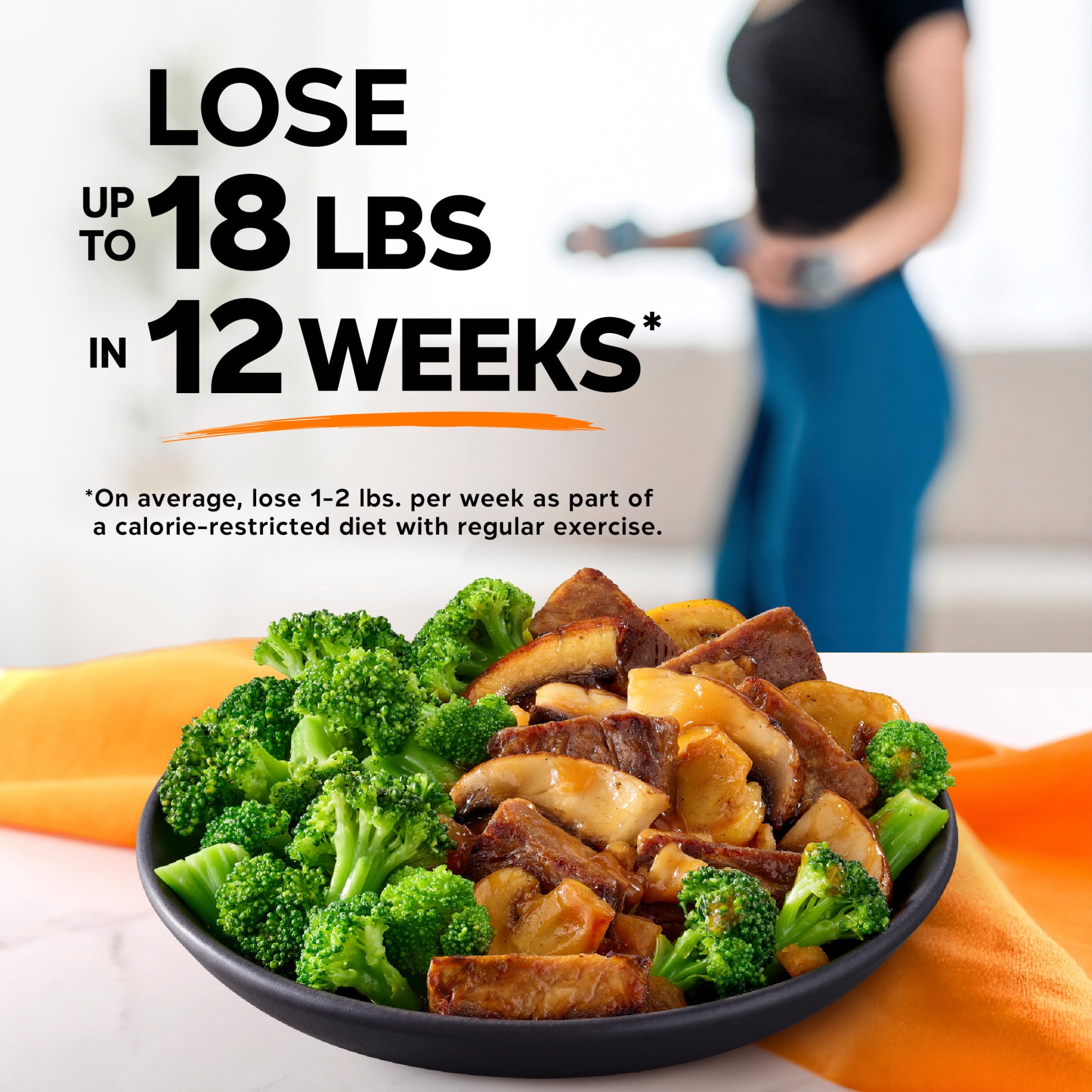 Lean Cuisine Steak Portabella Microwave Meals for Lunch or Dinner, 7.5 oz (Frozen)