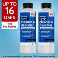 thumbnail image 4 of IMPRESA 16 Use CPAP Cleaning Solution for All CPAP Machines & Machine Accessories - 2pk 8oz Bottles, 4 of 7