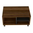thumbnail image 4 of Lisboa Coffee Table,Four Casters,Three Shelves,Multicolor Engineered Wood Furniture Bedroom Dressers Chests Wardrobes, 4 of 6