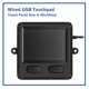 thumbnail image 3 of Touchpad M MC Saite con cable USB para ordenador portátil Mac Windows, 3 of 8