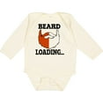 thumbnail image 3 of Inktastic Red Beard is Loading Boys Long Sleeve Baby Bodysuit, 3 of 5