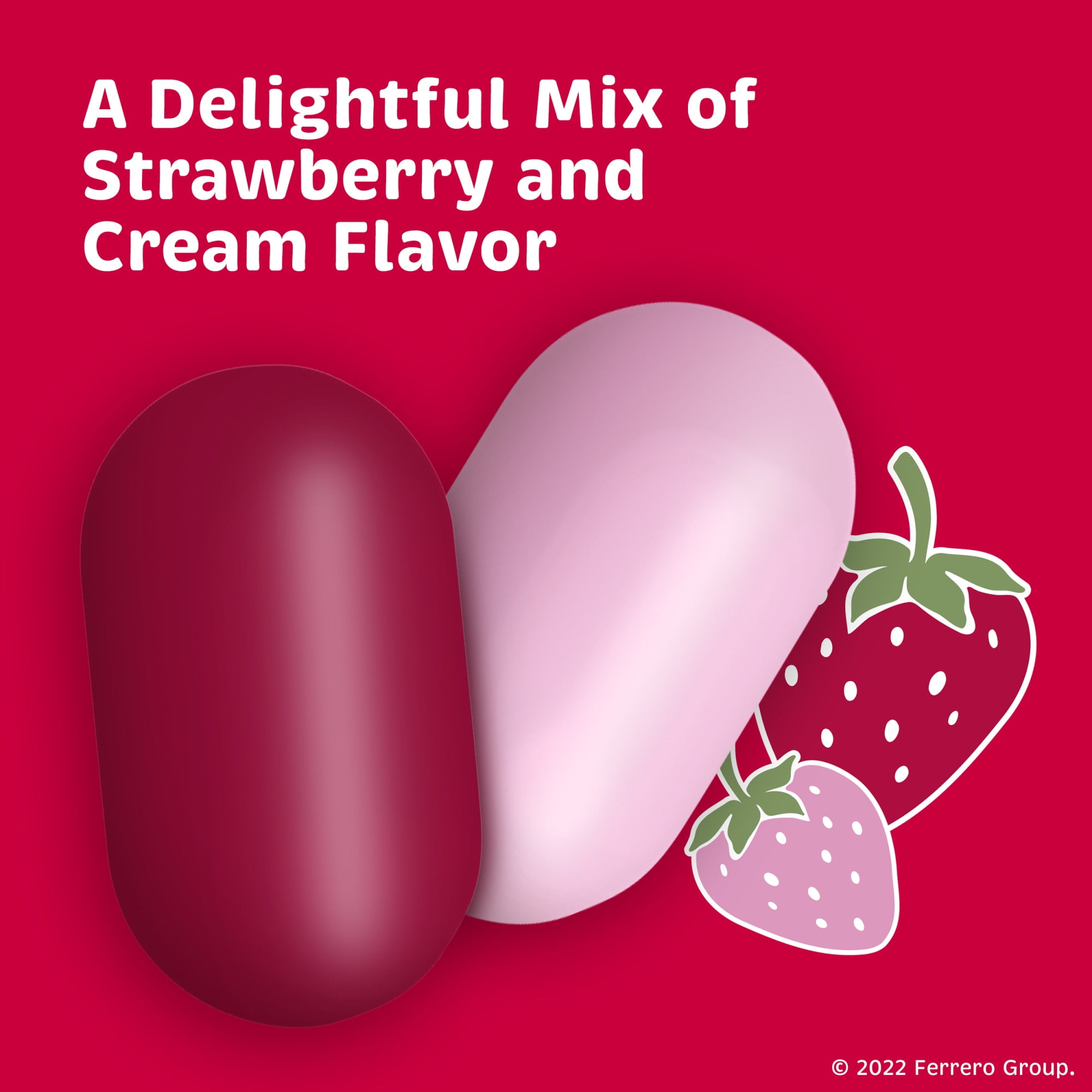 Tic Tac Strawberry & Cream, On-the-Go Pocket-Sized Mints, 200 pieces, 3.4 oz Bottle Pack