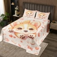thumbnail image 2 of Corgi Dog Bedspread Sets Twin,3D Kawaii Cartoon Puppy Bed Set,Cute Pet Animal Coverlet Set,Romantic Love Hearts Skeleton Bedding Set with 1 Pillow Case Bedroom Decor, 2 of 5