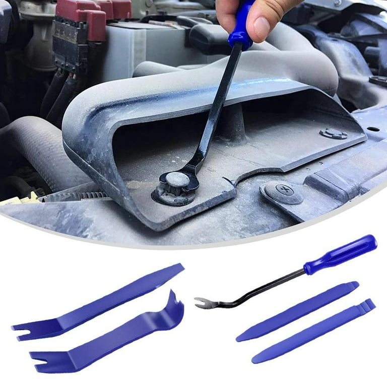Teegxddy 5 pieces car tool disassembly tool car lever tool plastic lever  tool plastic lever tool car trim wedge