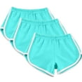 thumbnail image 2 of Lmnyox 3 Pack Summer Athletic Shorts for Women Lightweight Elastic Waist Running Shorts Casual Yoga Pants, 2 of 7