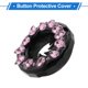 thumbnail image 5 of Cubierta de botón de inicio de coche Unique Bargains, cubierta de protección de botón de inicio de motor universal para coche, ABS elegante de 5 cm rosa, 5 of 6