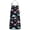 Black Cartoon Dinosaurs-2, variant on Cartoon Dinosaurs Colorful Silhouettes Apron-Garden Aprons for Women with Pockets-Cotton Linen Waterproof Kitchen Cooking Gardening Aprons Adjustable for Kitchen,Cooking,BBQ and Salon 33x27 Inch
