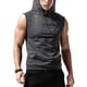 thumbnail image 2 of Camisas Sin Mangas Para Correr Con Sudadera Con Capucha,Camiseta Sin Mangas Con Capucha Para Hombres Sudaderas Con Capucha Para Gimnasio Sin Mangas Camiseta Sin Mangas Con Capucha Para Hombres Confeccionada Con Cuidado, 2 of 3