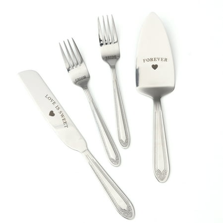 Silver Plated Serving Set - Way to Celebrate Serving Set, 4 Piece