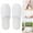 A-White, variant on 1 Pair Disposable Slippers For Guests,Bulk Slippers, Hotel Slippers Spa Slippers, Home Slippers,Non-slip Washable House Slipper For Adult Men and Women (White,4.33*11.02 inch)