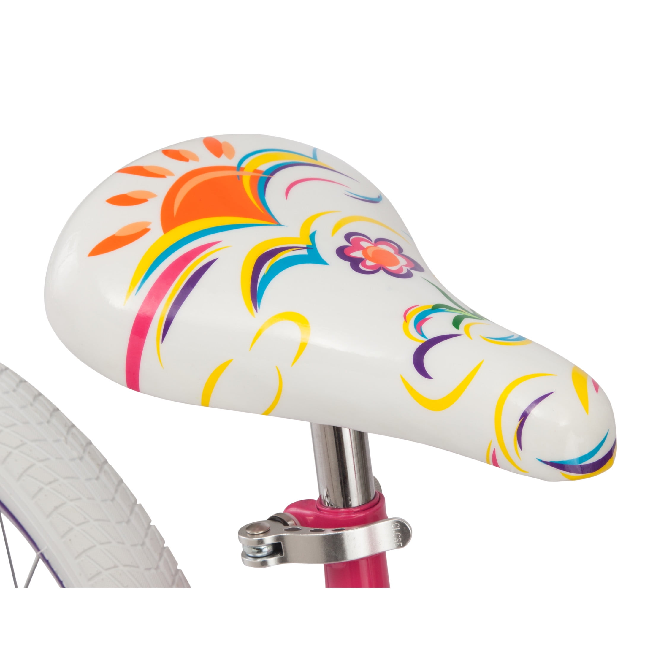 Pacific Cloud Dancer 16" Bike, for Girls Ages 3-7 Years, Pink, by Pacific Cycle