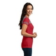 thumbnail image 3 of District Women's Junior Varsity V-Neck Tee, 3 of 6