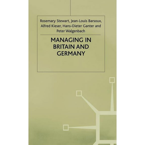 Managing in Britain and Germany, (Hardcover)
