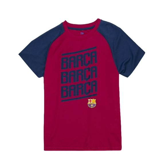 Icon Sports Compatible with FC Barcelona Soccer Poly Youth Soccer Jersey - YS