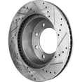 thumbnail image 4 of New Performance Rotor Brake Disc Compatible With Dodge Ram 2500 TRX4 8 Cyl 5.7L Ram 1500 SXT 8 Cyl 5.7L 2500 Sport 2003-2008 By 2413 53012 145456 48880143 60040102, 4 of 8