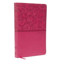 NKJV, Value Thinline Bible, Standard Print, Imitation Leather, Pink, Red Letter Edition (Hardcover)