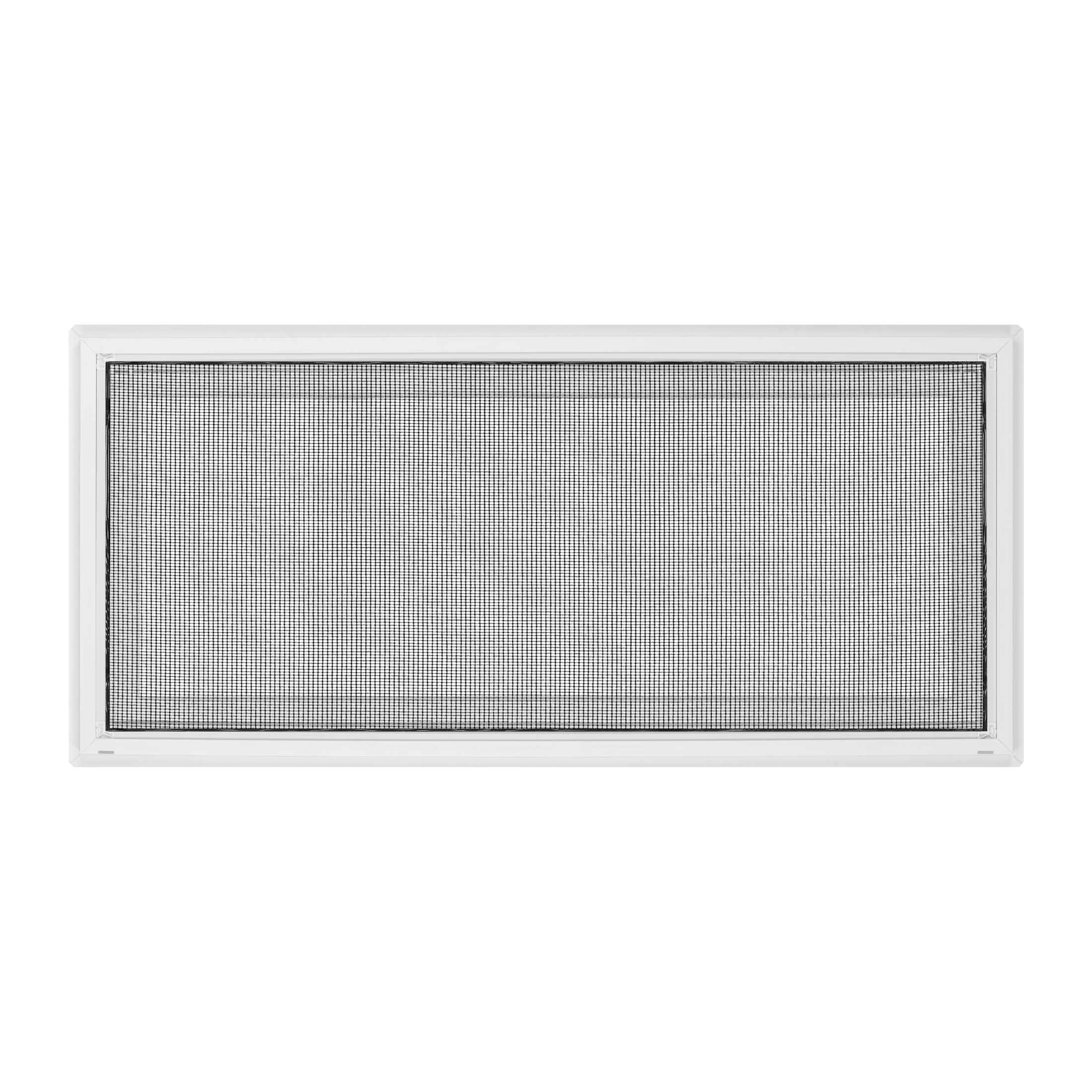 46 in. x 20 in. White Vinyl Double-Pane Insulated Hopper Window with Screen