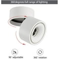 thumbnail image 4 of 7W LED Ceiling spotlights Ceiling light, adjustable lamp body angle, lamp spotlights, ceiling spotlights, ceiling light, adjustable ceiling spotlights, LED ceiling light, 4 of 5