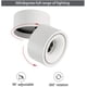 thumbnail image 4 of Foco LED Interior 5W, Plafón Orientable 360° Giratorio e Iluminación Superficial COB LED 10x10cm/Aluminio Aplique (Blanco-6000K) brillar Electrónica, 4 of 5