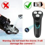 GlorySunshine Rechargeable Electric Shaver 1080p Hd Wifi Camera Portable Travel Cam Home Security Video Surveillance Camcorder