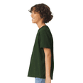 thumbnail image 4 of Gildan Youth Ultra Cotton T-Shirt, Youth Crewneck T-Shirt, Cotton Kids Short Sleeve Tee, Forest Green, S, 4 of 5