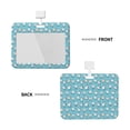 thumbnail image 2 of Cauagu Cartoon Teeth for ID Badge Holder,Badge Holder with Windows Key Card Work Badge Sleeve for Office/ Factory/ID Credit Cards/Proximity Key Cards, 2 of 7