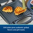 thumbnail image 4 of Oster DiamondForce 2-in-1 Grill with Interchangeable Grill & Waffle Plates, 4 of 6