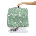 thumbnail image 4 of ZIATUBLES Stand Mixer Cover Washable Dust Proof Kitchen Appliance Cover with Front Pockets and Top Handle Multi-Functional Kitchen Decor Accessories, Floral Foliage Green, 4 of 7