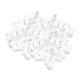 thumbnail image 2 of 50 piezas de botella de pegamento, agujas de desbloqueo, puntas de tapón de Blanco Yuyangstore agujas para desatascar biberones, 2 of 8