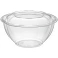 thumbnail image 3 of GUSTO 32 Oz Disposable Salad Bowls with Lids Plastic Meal Prep Container, 50-Pack, 3 of 8