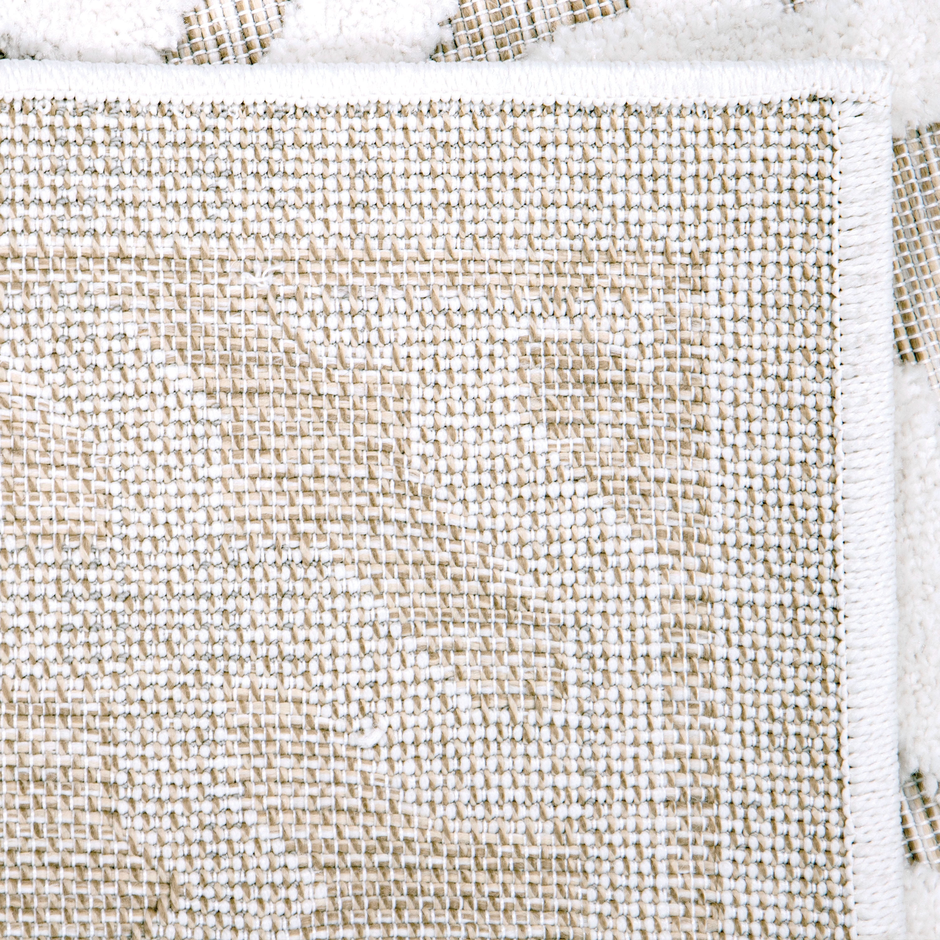 My Texas House Claire 1'11" X 7'6" Natural Driftwood Geometric Runner Rug