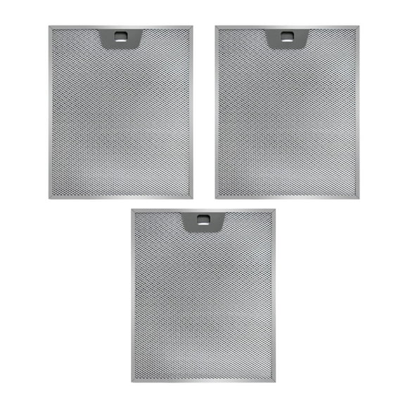 Filtro de grasa para campana extractora WB02x24871, 3 piezas, accesorio para herramientas de cocina, malla de ventilación de aluminio para cocina,