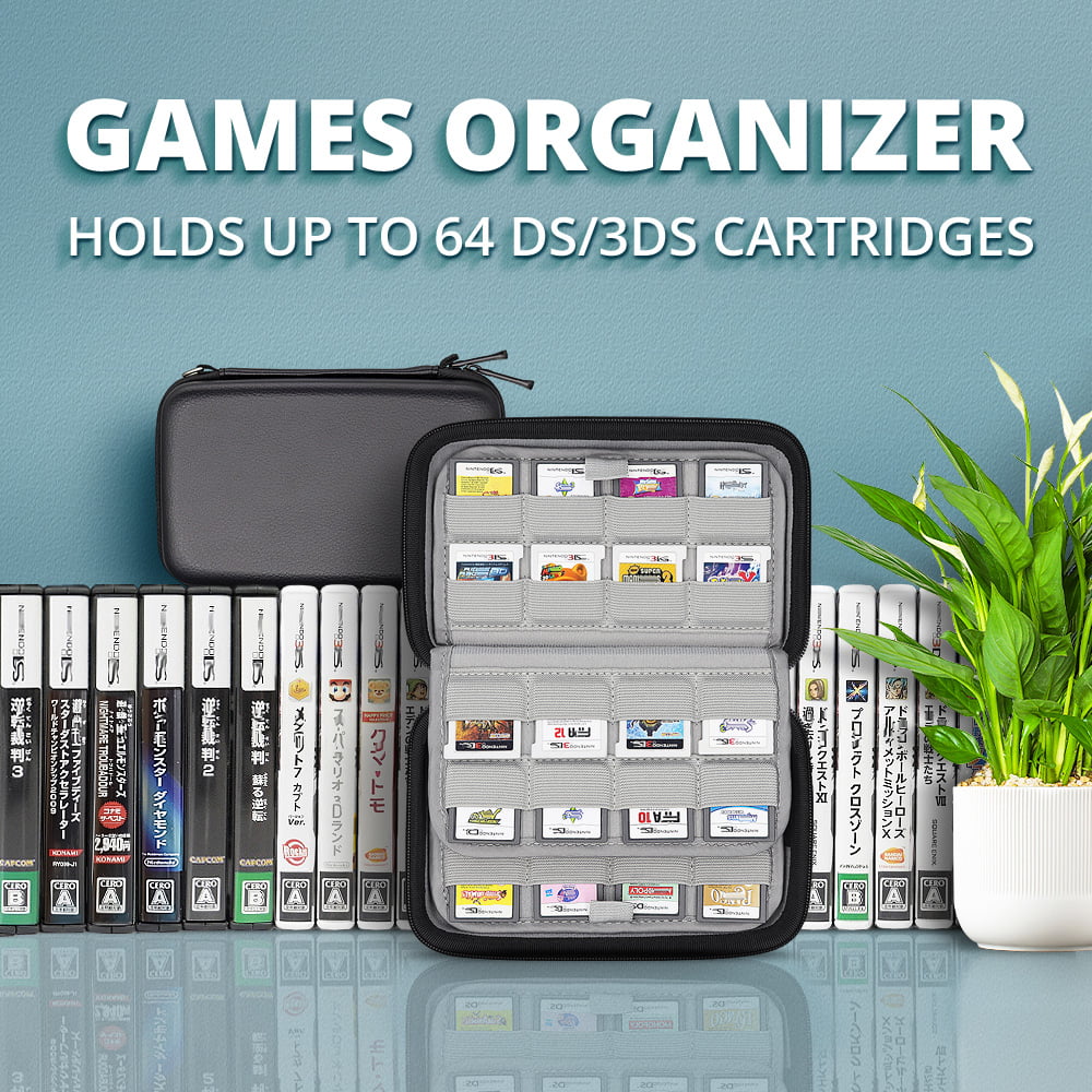 88 cartuchos de armazenamento para jogos  48 jogos Nintendo 3DS 2DS DS e  40 cartões de memória SD Nintendo Switch Sony Ps Vita Games :  : Games e Consoles