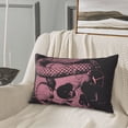thumbnail image 5 of Fuzoiu Skull and Snake Art Print Fuzzy Pillowcases, Super Soft Pillow Case Cover with Zipper for Bedroom, Sofa, Couch,Cozy Pillow Shams for All Seasons-20"x30", 5 of 6
