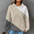 thumbnail image 2 of Women's Casual Long Sleeve Round Neck Sweatshirts Blouses Tops Crewneck Loose Fit Solid Color Soft for Daily Wear Work Office Travel Outfits Fashion Essential Gift for Ladies, 2 of 8