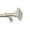 Antique Pewter, variant on Threadmade Home Florence Single Curtain Rod with Stacked Square Finial, Antique Pewter - 32"W x 78"L