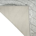 thumbnail image 4 of Nourison Surfaces Solid Silver Grey 2' x 3' Area Rug, Easy Cleaning, Non Shedding, Bed Room, Living Room, Dining Room, Kitchen (2x3), 4 of 8